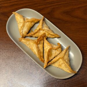 Fried Corn Cheese Dumplings