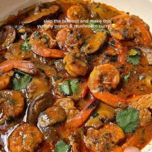 Prawn & Mushroom Curry
