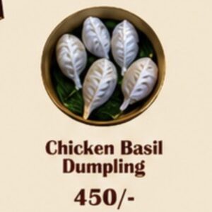Chicken Basil Dumpling