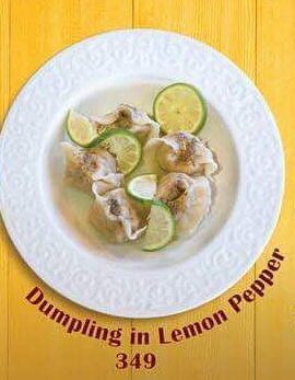 Dumplings in Lemon Pepper