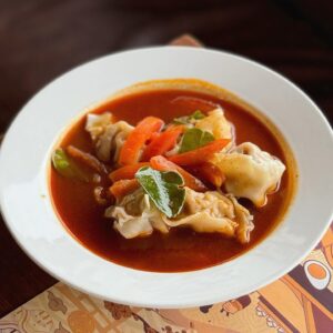 Red Curry Dumplings