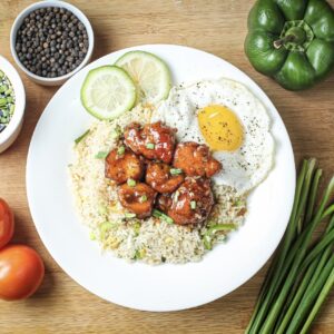 Soy Glazed Rice Bowl