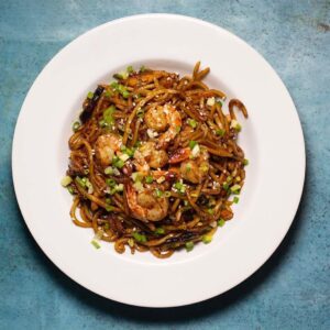 Stir-Fried Shrimp Noodles