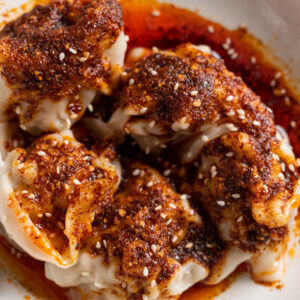 Dumplings in Chili Oil